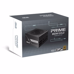 ASUS Prime -850G barošanas bloks 850 W 20+4 pin ATX ATX melns