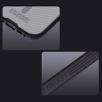 Nillkin CamShield Pro MagSafe saderīgs apvalks iPhone 17 - caurspīdīgs melns