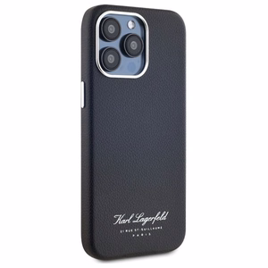 Karl Lagerfeld Hotel RSG viedtālruņa apvalks iPhone 15 Pro Max - melns