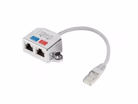 Lanberg adapter lan rj45/2x rj45 ftp splitter ad-0026-s