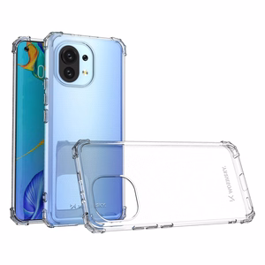 Wozinsky Anti Shock izturīgais vāciņš ar militārā līmeņa aizsardzību priekš Xiaomi Mi 11, caurspīdīgs