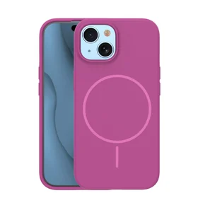 Silikona Thin Mag maciņš for iPhone 13 6,1" fuschia