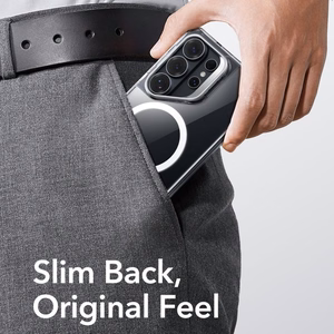 ESR Classic Hybrid Kickstand MagSafe futrālis Samsung Galaxy S26 Ultra - caurspīdīgs