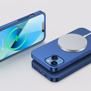 Joyroom 360 Full Чехол передняя и задняя крышка для iPhone 13 + закалённое стекло синий (JR-BP927 blue)