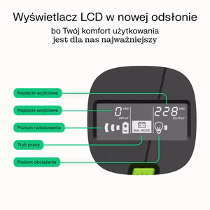 Green Cell nepārtrauktās barošanas avots (UPS) Line-Interactive 1 kVA 600 W, 4 AC ligzdas