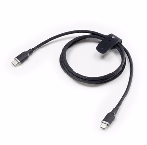 mophie Chargestream USB-C to USB-C kabelis 1m, melns
