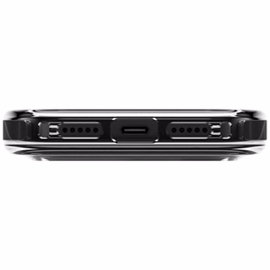 Uniq Combat Magclick Charging vāciņš iPhone 18 Pro / 17 Pro – melns
