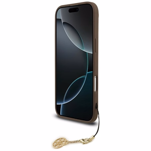 Guess 4G Charms Collection MagSafe futrālis iPhone Air - brūns