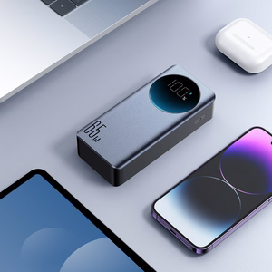 Joyroom JR-PBF05 Pro 30000mAh 65W Powerbank ar Digitālo Displeju 2x USB-C 1x USB-A - Melns