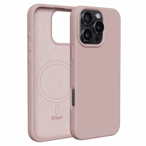Etteri Silicone Mag maciņš iPhone 16 Pro Max 6,9" gaiši rozā