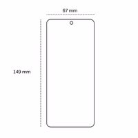 Rūdītais stikls 2,5D Xiaomi 15