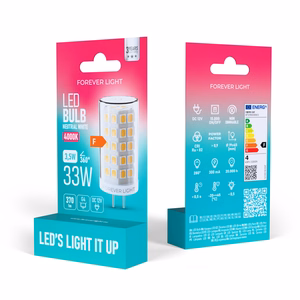 Forever Light LED Bulb G4 3.5W 370lm 4000K 12V class F