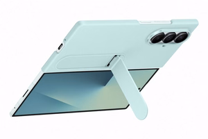 Samsung silikona viedtālruņa apvalks Samsung Galaxy Z Fold7 - gaiši zils