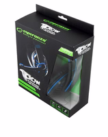 Esperanza EGH330B Head-band melns, zils