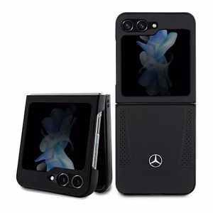 Mercedes Leather Urban чехол для Samsung Galaxy Z Flip 5 - чёрный