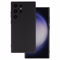 Aizmugurējais viedtālruņa apvalks MATT SAMSUNG GALAXY S23 ULTRA melns