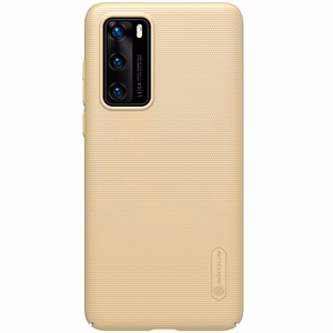 Viedtālruņa apvalks Nillkin Super Frosted Shield Huawei P40 zelta