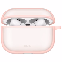Uniq Veren korpuss AirPods Pro 3 - rozā krāsā