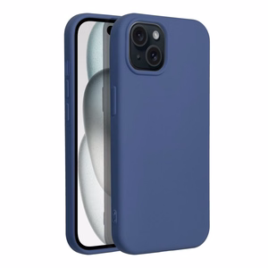 Silikona viedtālruņa apvalks IPHONE 15 - melns