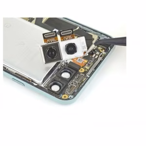 Kamera saderīga ar Google Pixel 4A 5G G025E aizmugurējā oriģinālā