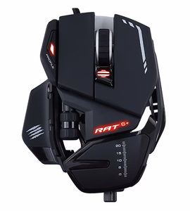 Mad Catz R.A.T. 6+ pele labās rokas USB Type-A optiskā 12000 DPI