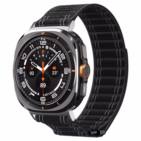 SPIGEN WBF0 siksniņa SAMSUNG GALAXY WATCH ULTRA 2024 / 2025 (47 MM) melns
