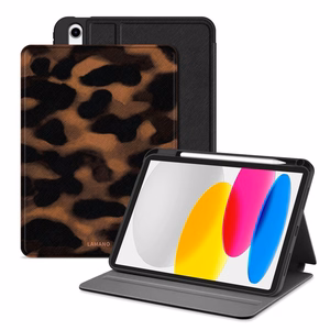Tech-Protect Lamano macins priekš iPad 10.9 10 / 2022 / 11 11 / 2025 - bruns un melns