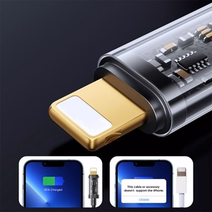 USB kabelis Joyroom S-UL012A12 melns Lightning 120cm (līdz 20W)