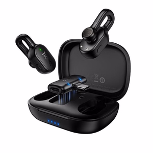 Bezvadu piespraužamais mikrofons Hoco L27, USB C, melns
