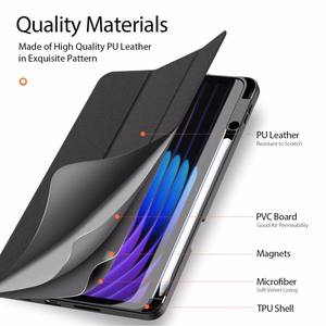 Futrālis Dux Ducis Domo Xiaomi Pad 8/7/7 Pro melns