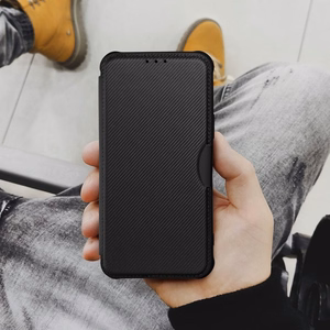 RAZOR grāmatas tipa viedtālruņa apvalks SAMSUNG A05s melns
