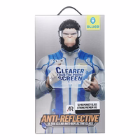 5D Mr. Monkey Glass - Apple iPhone 16 Pro melns (Spēcīgs Premium AR)