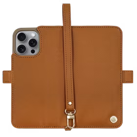 ZUCK BEAR GAVIN FOLIO IPHONE 16 PRO BRŪNS