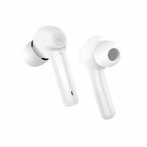 Maxell Dynamic+ bezvadu Bluetooth austiņas ar uzlādes maciņu, baltas