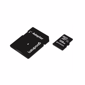 GOODRAM atmiņas karte microSD 128GB 100MB/s class 10 UHS I ar SD adapteri