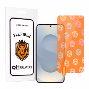 Aizsargstikls Tel Protect labākais elastīgs hibridais SAMSUNG GALAXY S25