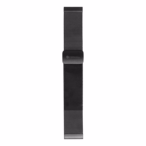 FORCELL F-DESIGN FS11 magnētiskā nerūsējošā tērauda siksniņa SAMSUNG pulkstenim 22 mm melna