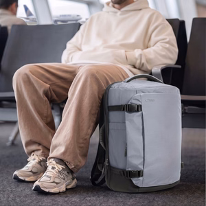 Tech-Protect Defender S70 RYANAIR & WIZZAIR 24 l klēpjdatora mugursoma, pelēka