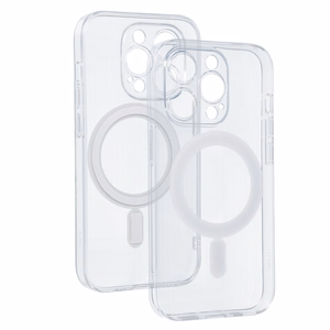 Tel Protect MagSilicone maciņš iPhone 14 Pro caurspīdīgs