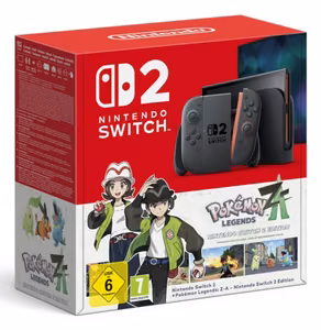 Nintendo Switch 2 + Pokémon Legends: Z-A: Switch 2 Edition portable game console 20.1 cm (7.9") 256 GB Touchscreen Wi-Fi Black