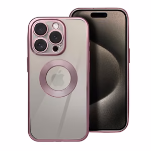 Чехол для iPhone 17 PRO Glam пудровый розовый