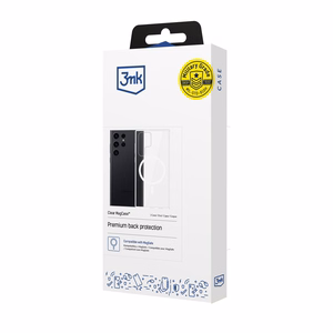 3mk Clear MagCase maciņš Samsung Galaxy S23 Ultra - caurspīdīgs