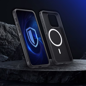 3mk COOLing MagApvalks Apvalks Apple iPhone 16 Pro Max - Melns