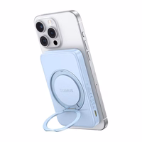 Baseus portatīvais lādētājs ar statīvu PicoGo Qi2 5000mAh 20W (zila)