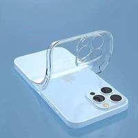 Īpaši caurspīdīgs 1mm viedtālruņa apvalks Samsung Galaxy S25 Ultra caurspīdīgs