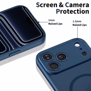 Tech-Protect BasicMag MagSafe futrālis iPhone 17 Pro - Tumši zils