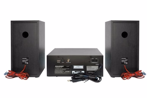 Blaupunkt MS30.2BT mikrosistēma ar Bluetooth, melna