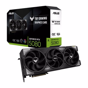 ASUS TUF RTX 5080 videokarte 16GB GDDR7 256bit PCIe 5.0 2xHDMI 3xDP