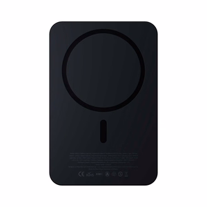 3mk HARDY MagSynergy Ni+ 5 000mAh 22.5W Portatīvais lādētājs ar USB 1C1L - melns