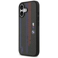 BMW M Kevlar Lines & Logo MagSafe viedtālruņa apvalks iPhone 17 - melns